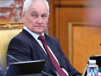 El primer vicepresidente del Gobierno ruso, Andréi Beloúsov, antes de una reunión del Gabinete, Moscú, el 1 de marzo de 2024. Alexánder Astáfiev / Sputnik